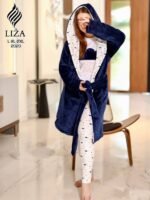 ⁦بيجامة مامي بير هاج 3 قطع – Mummy Bear Hug Pajama Home Wear 3 Pieces⁩ - الصورة ⁦3⁩