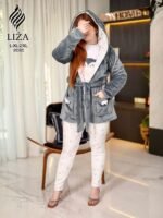 بيجامة جراي كلاود 3 قطع – Grey Cloud Pajama Home Wear 3 Pieces