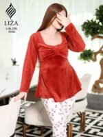 رويال ريد فيلفيت – Royal Red Velvet Home Wear