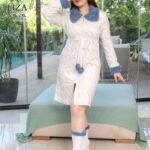 بونشو سوفت بلو كلاود – Soft Blue Cloud Poncho Home Wear