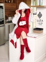 ⁦بيرلي وورم 3 قطع – Bearly Warm Home Wear 3 Pieces⁩ - الصورة ⁦2⁩