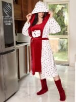 ⁦بيرلي وورم 3 قطع – Bearly Warm Home Wear 3 Pieces⁩ - الصورة ⁦3⁩