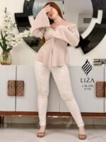 وايلد إليجانس كم طويل – Wild Elegance Long Sleeve Home Wear