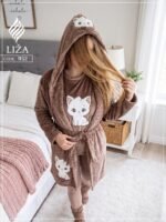 ⁦بيجامه بروب 4 قطع⁩ - الصورة ⁦2⁩