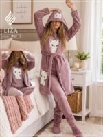 ⁦بيجامه بروب 4 قطع⁩ - الصورة ⁦4⁩