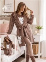 ⁦بيجامه بروب 4 قطع⁩ - الصورة ⁦5⁩