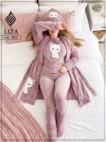 ⁦بيجامه بروب 4 قطع⁩ - الصورة ⁦6⁩