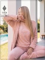 ⁦بيجامه بروب 4 قطع⁩ - الصورة ⁦2⁩