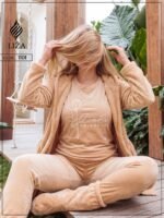 ⁦بيجامه بروب 4 قطع⁩ - الصورة ⁦7⁩