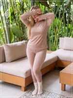 ⁦بيجامه بروب 4 قطع⁩ - الصورة ⁦5⁩